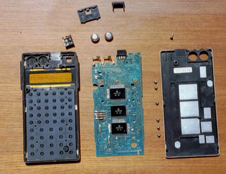 Disassembled FX-502P