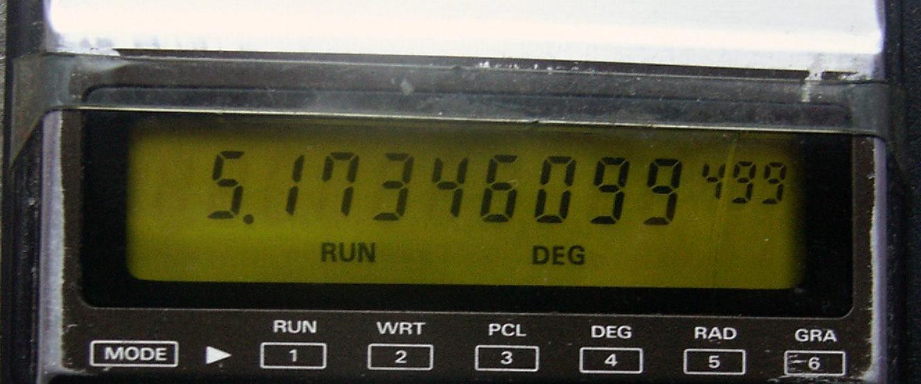 FX-502P displays answer to 253!