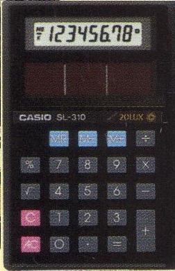 Casio SL-310TER+ Calculatrice Financière 10 Chiffres - Conversion Euro/Taxes - Double Alimentation Solaire/Pile - Mémoire Indépendante