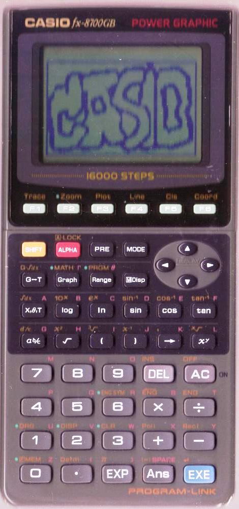 Casio fx 8700GB Graphic calculator Casio fx8700GB Casio